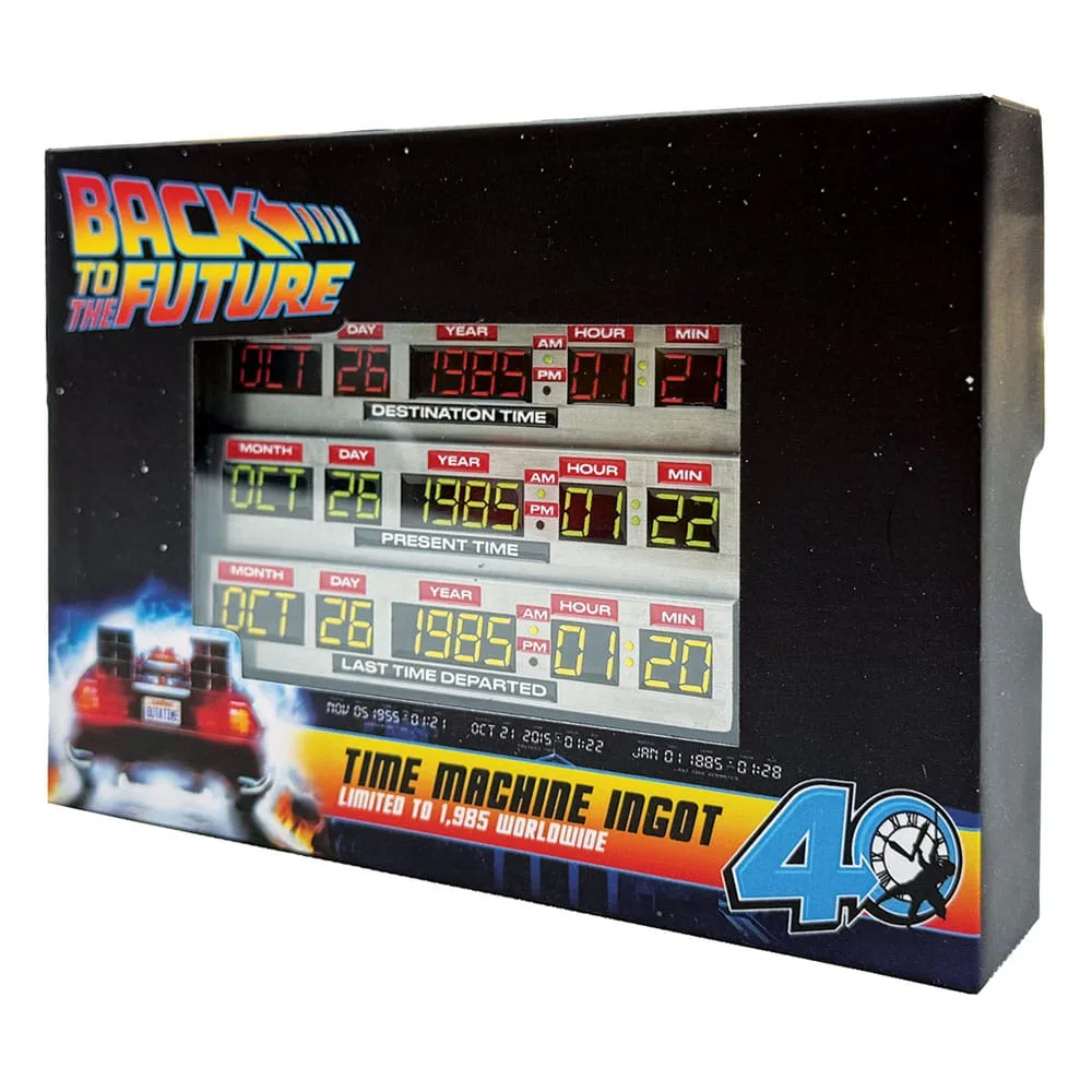 Back to the Future Sammlerbarren – Time Circuits 40th Anniversary 2