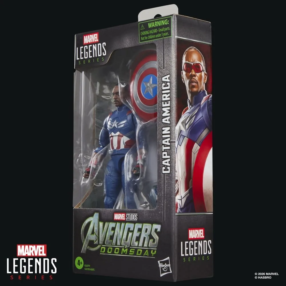 Avengers Doomsday Action Figure – Captain America 15 cm 9