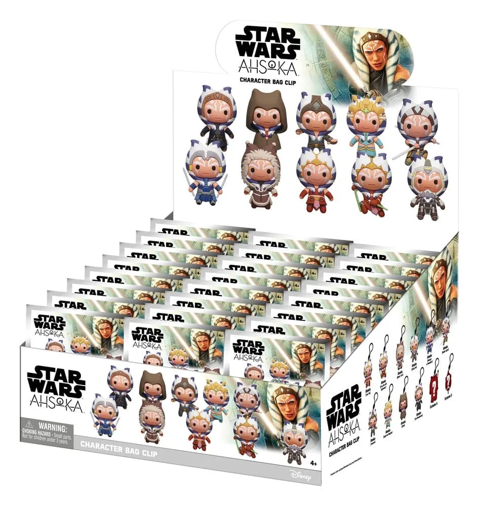 Star Wars Ahsoka Bag Clips – Series 1 Display of 24 Blind Bags 1