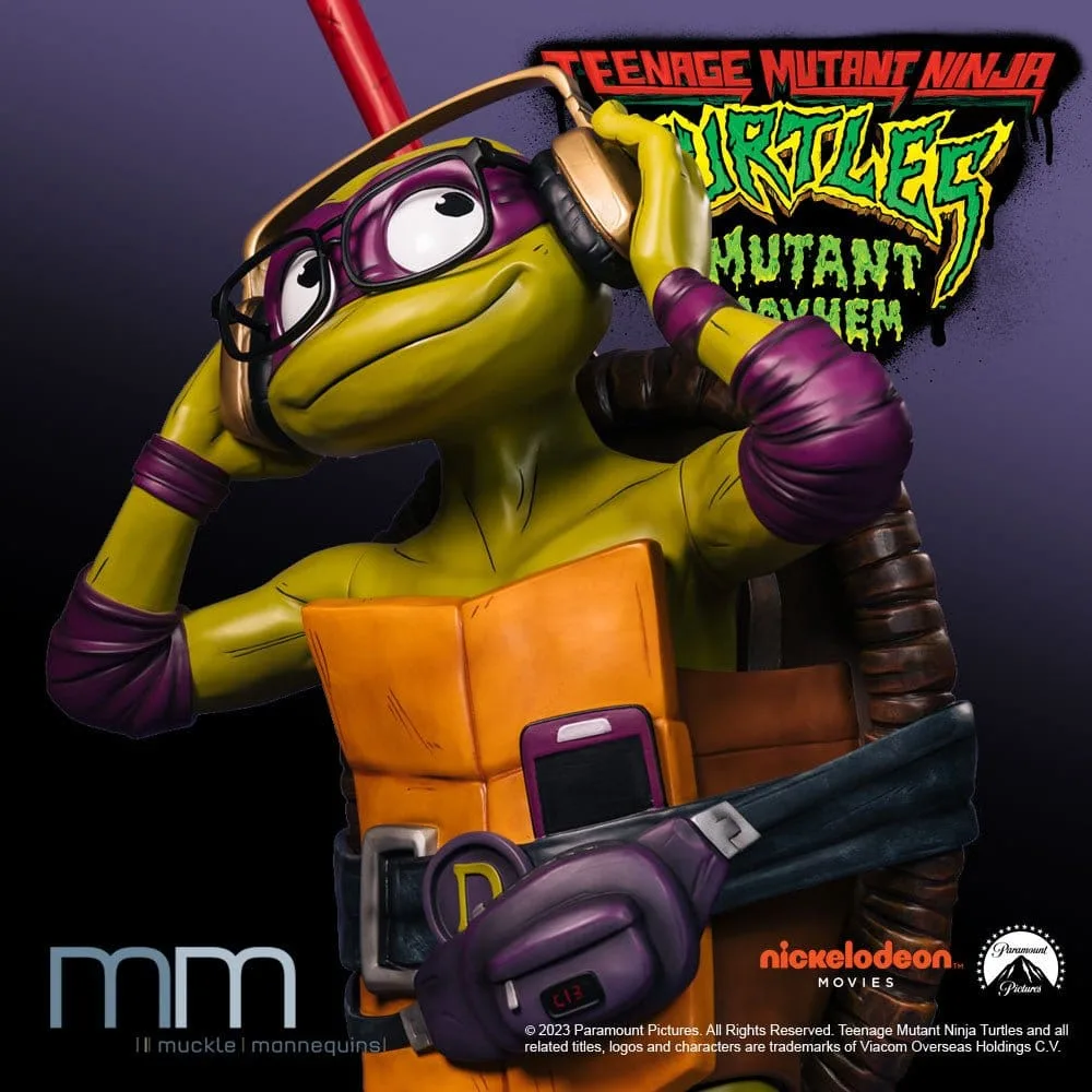 TMNT Mutant Mayhem Statue – Donatello in Lebensgröße 170 cm 5