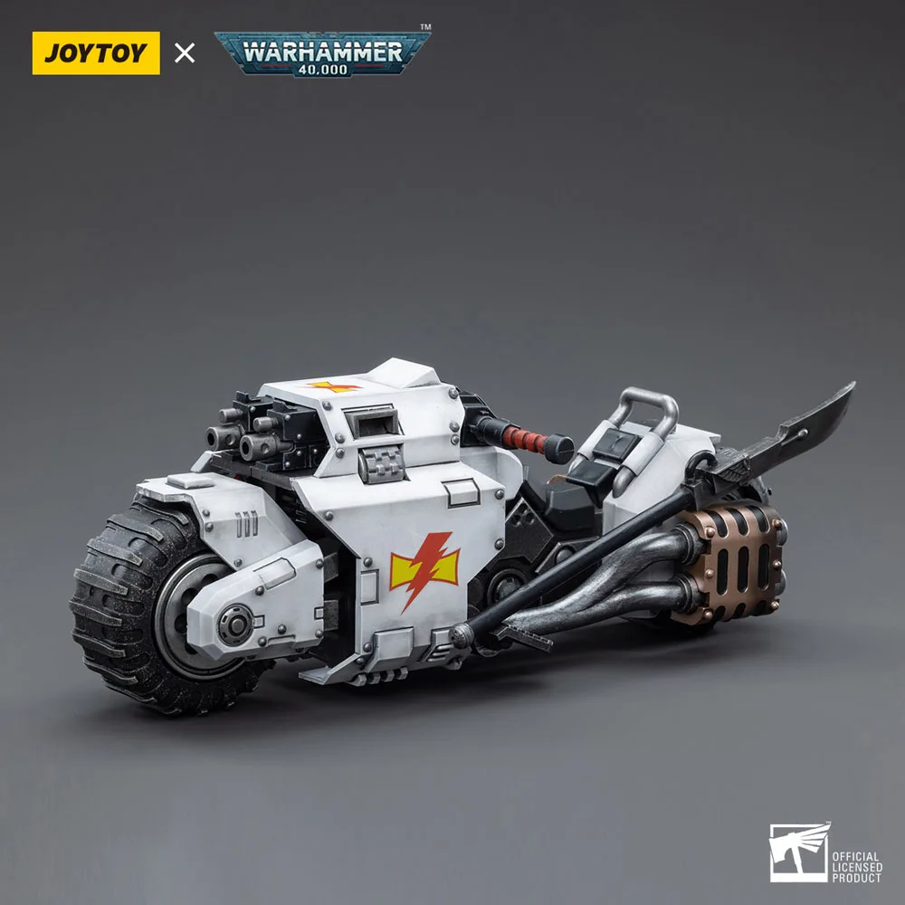 Warhammer 40K Vehicle – White Scars Raider Combat Bike 22 cm 2