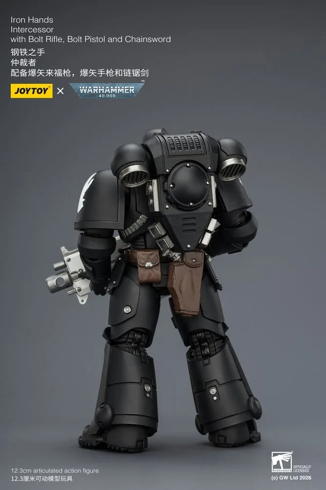 Warhammer 40,000 Action Figure – Iron Hands Intercessor 12.3 cm 13