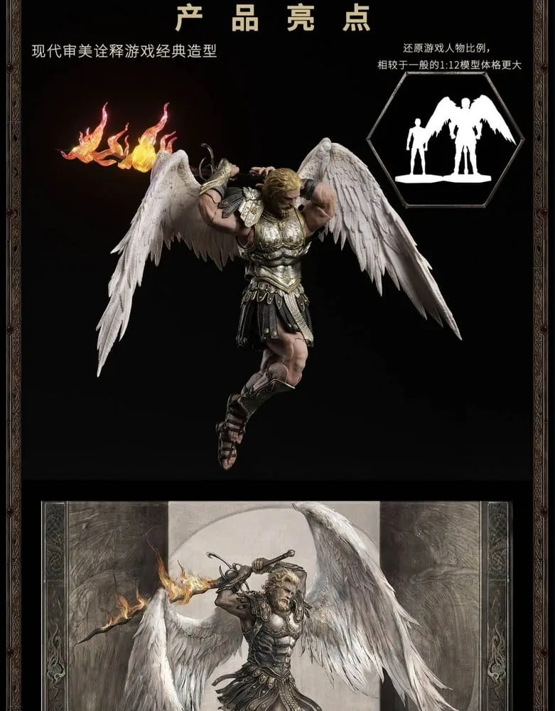 Heroes of Might and Magic III Figure – Archangel Deluxe 15 cm 5