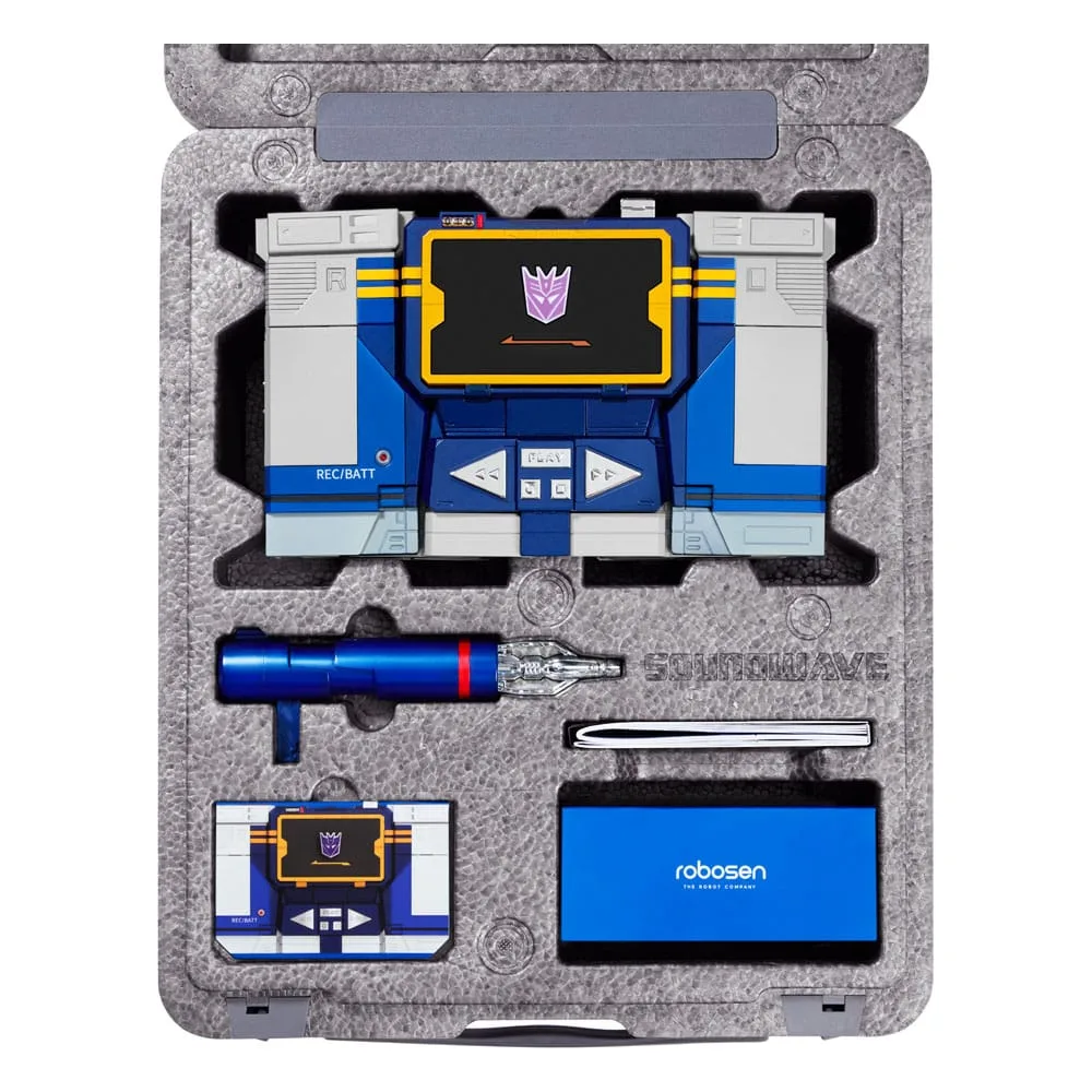 Transformers Interactive Robot – Soundwave G1 Flagship 36 cm 9