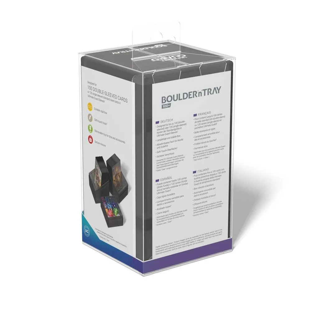 Ultimate Guard Deck Box – Boulder’n’Tray 100+ Onyx 12
