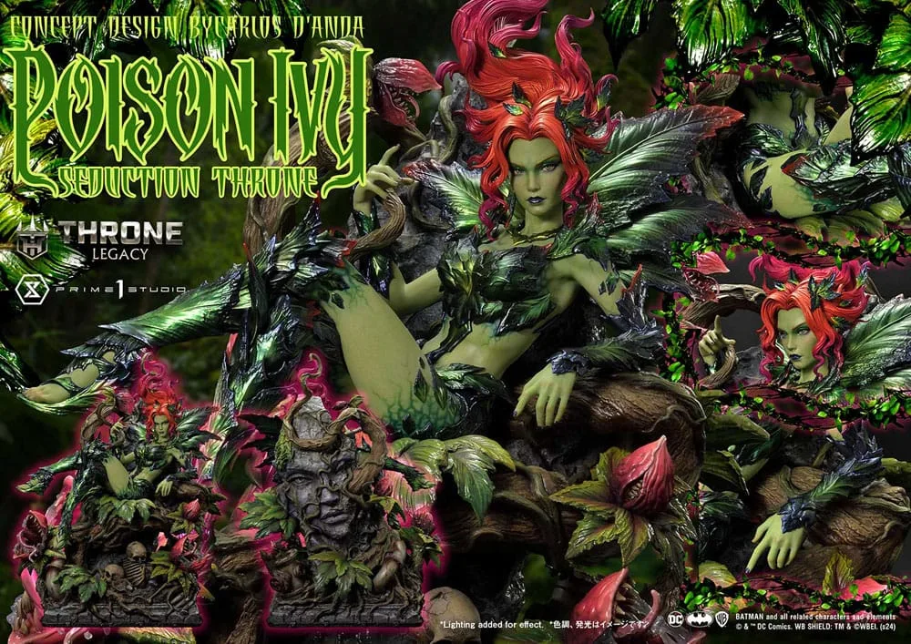 DC Comics Statue – Poison Ivy Seduction Throne 1/4 Scale 55 cm 2