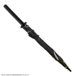 One Piece Umbrella – Zoro Black Sword 121 cm 7