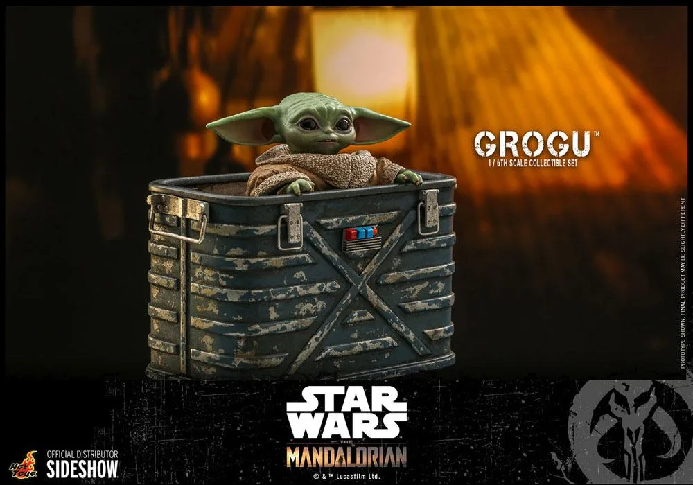 Star Wars The Mandalorian Figure Set – Grogu 1/6 Scale 8