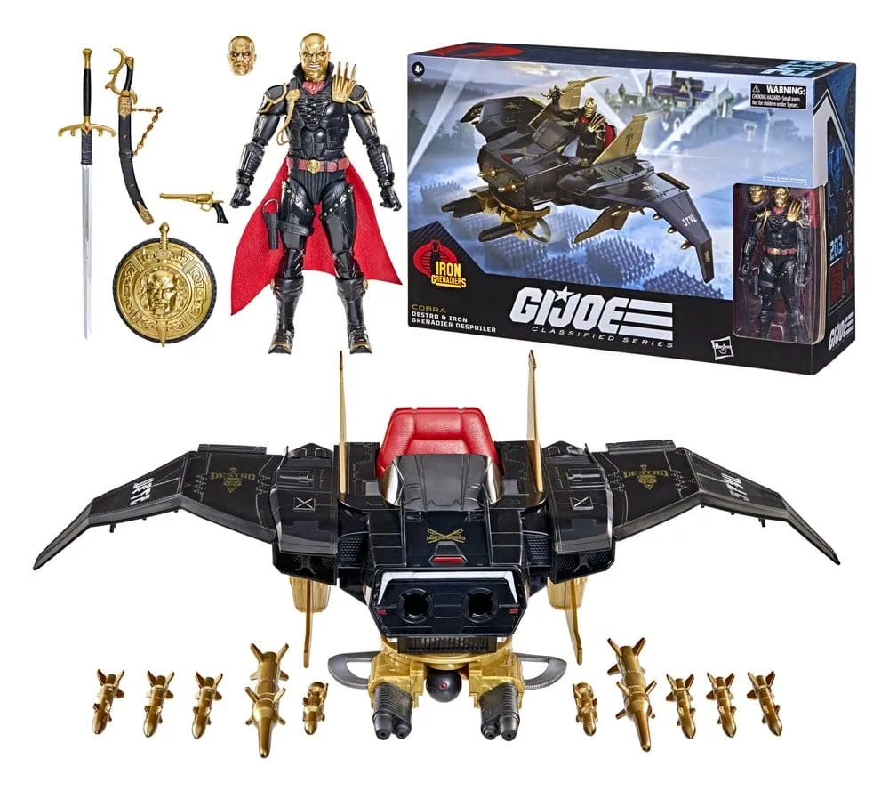 G.I. Joe Figure and Vehicle Set – Destro with Despoiler 15 cm 3