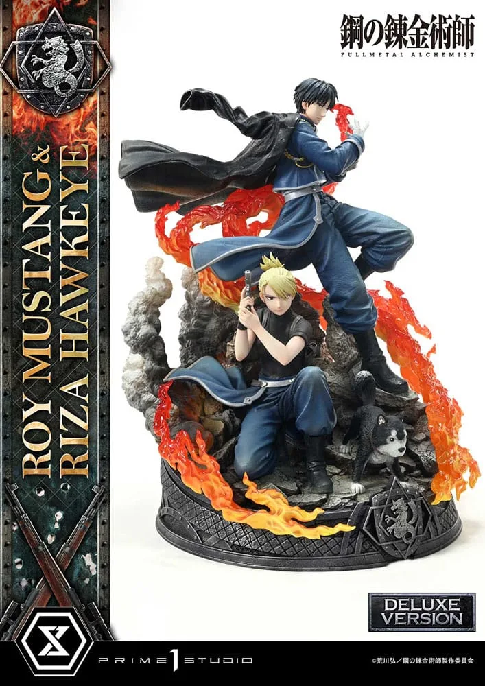 Fullmetal Alchemist Statue – Roy and Riza Deluxe 50 cm 26