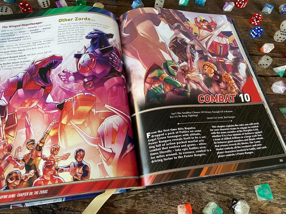 Power Rangers RPG Rulebook – Core English Edition 4