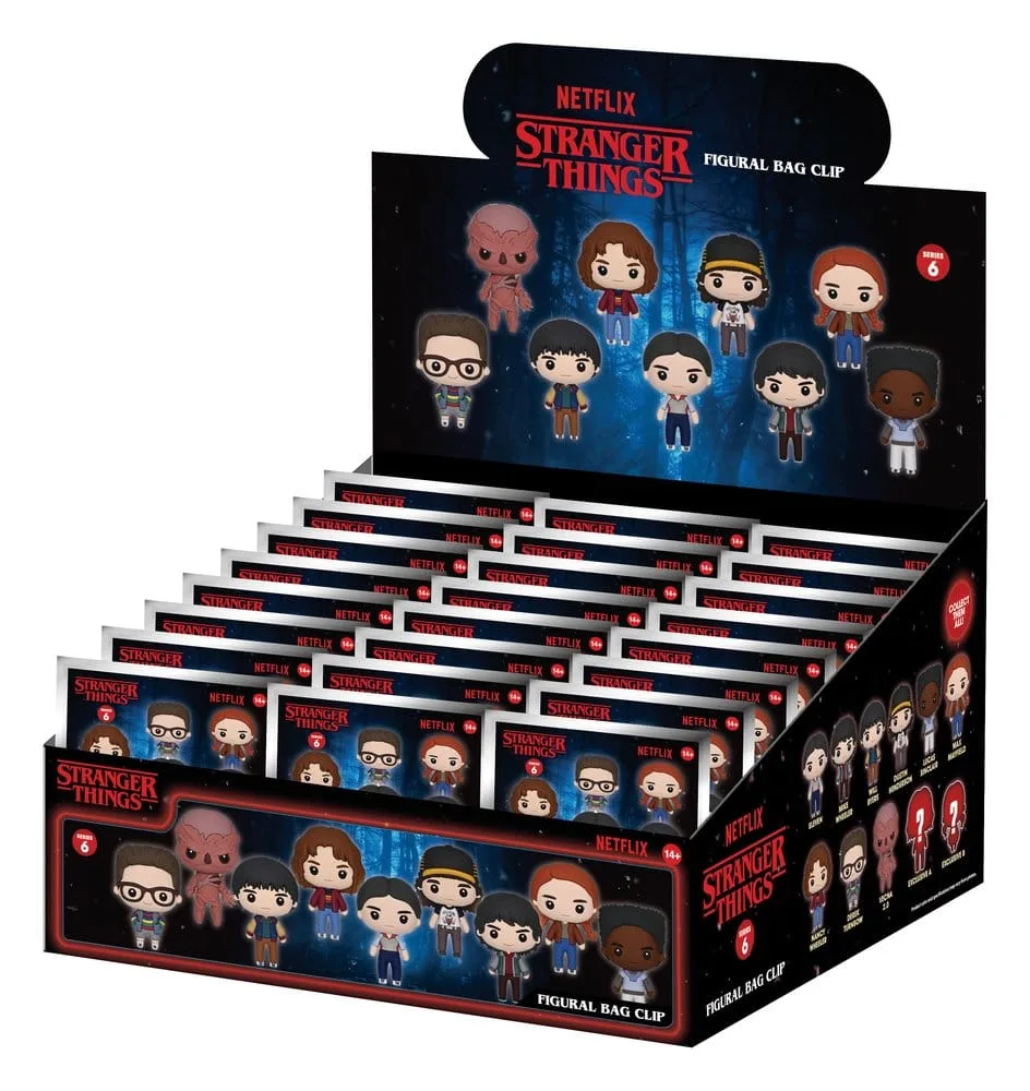 Stranger Things 5 Bag Clips – Series 6 24-Blind-Bag Display