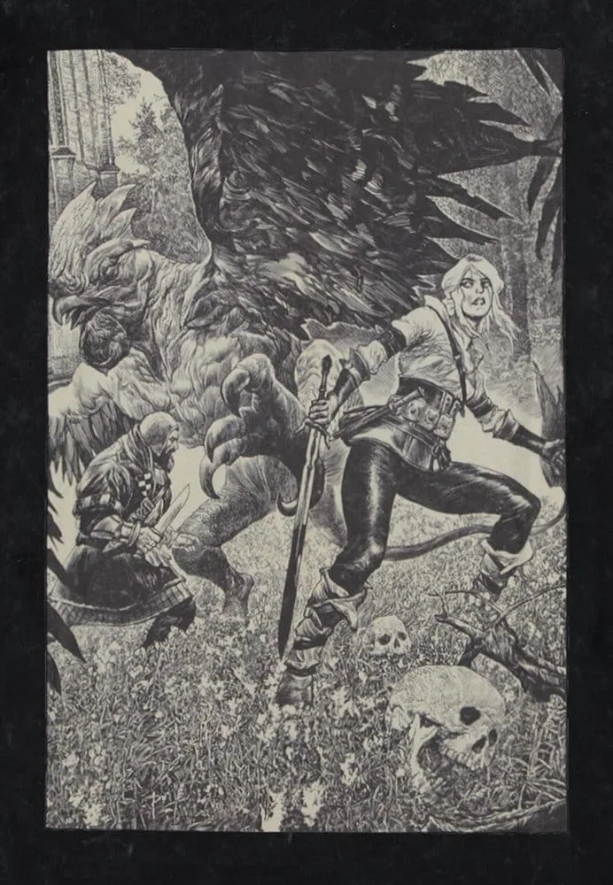 The Witcher T-Shirt – Ciri and the Basilisk Size S 2