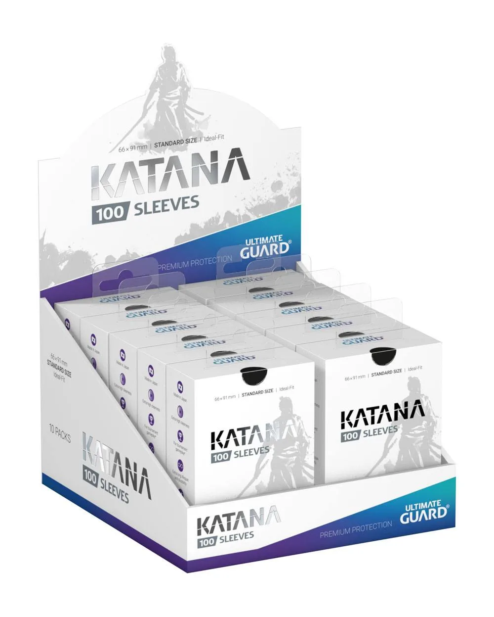 Ultimate Guard Card Sleeves – Katana Standard Black 100-Pack 5