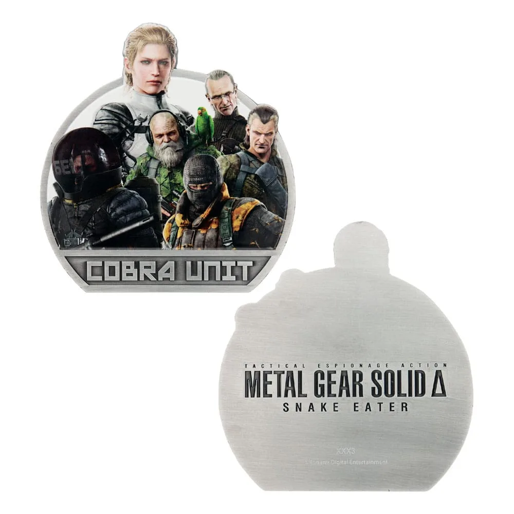 Metal Gear Solid Delta Medallion – Cobra Unit Limited Edition 84 mm 5