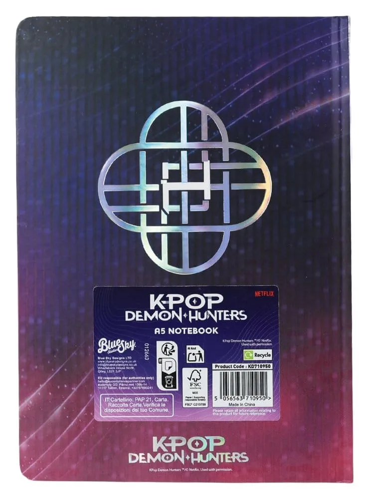 KPop Demon Hunters Notebook – Huntr/x A5 2