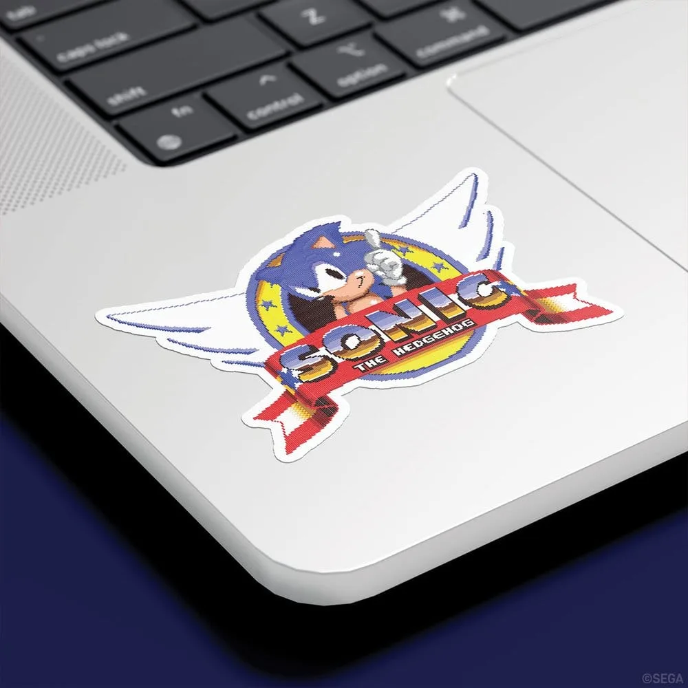 Sonic the Hedgehog Tech Stickers – Retro Vinyl Pack 2