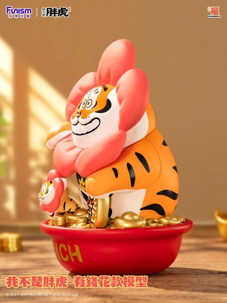 I Am Not Fat Tiger Statue – Alexander Rich Flower 1/7 20 cm 4
