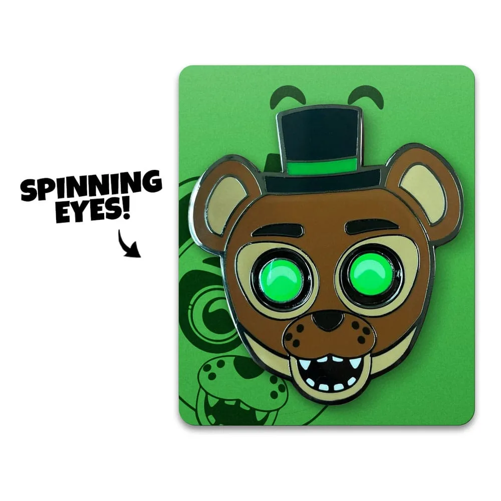 Five Nights at Freddy's Emaille pin – Popgoes draaibare ogen 5 cm 4
