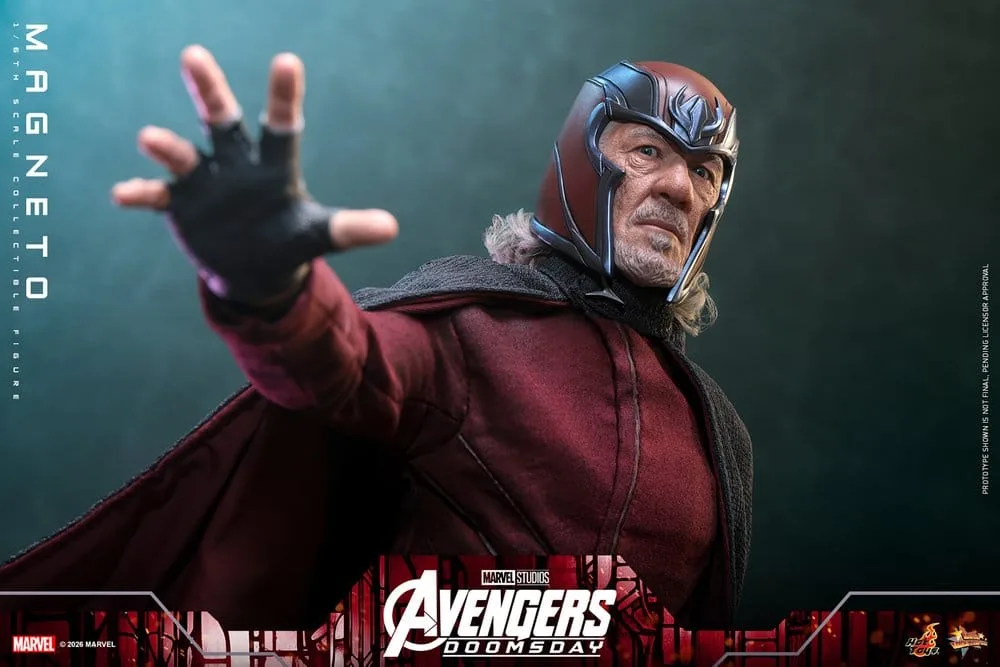Avengers Doomsday Action Figure – Magneto 1/6 30 cm 12