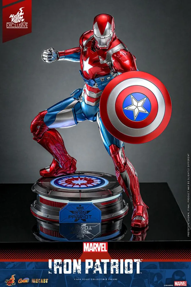 Marvel Action Figure – Iron Patriot Hot Toys Exclusive 1/6 32 cm 3