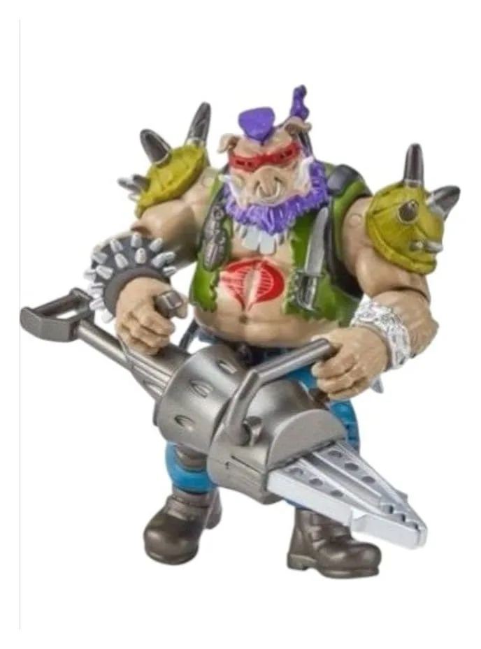 TMNT x G.I. Joe Action Figure – Bebop x Dreadnok Ripper 12 cm
