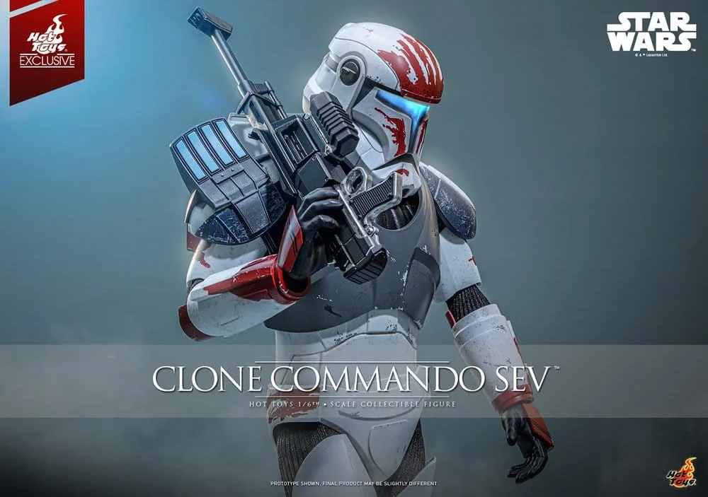 Star Wars The Clone Wars Action Figure – Clone Commando Sev 30 cm 2