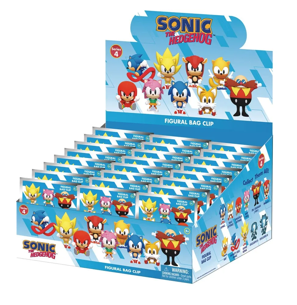 Sonic the Hedgehog Bag Clips – Series 4 24-Bag Display 3