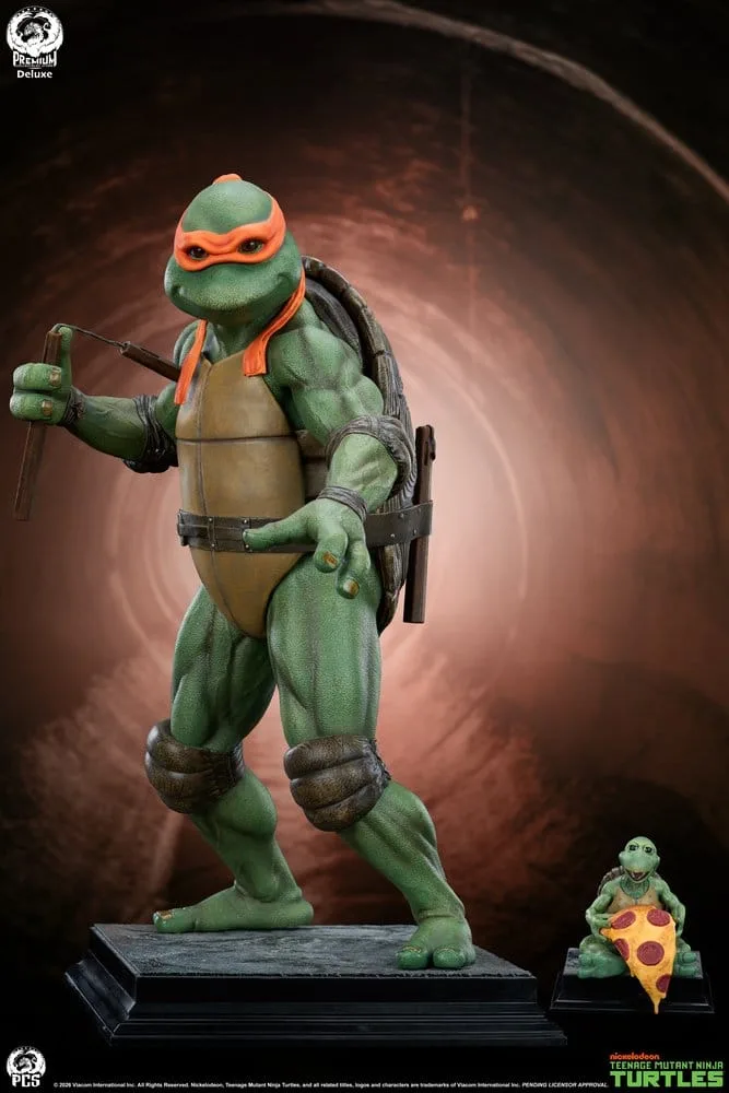 TMNT Statue – Michelangelo Deluxe Edition 84 cm 2