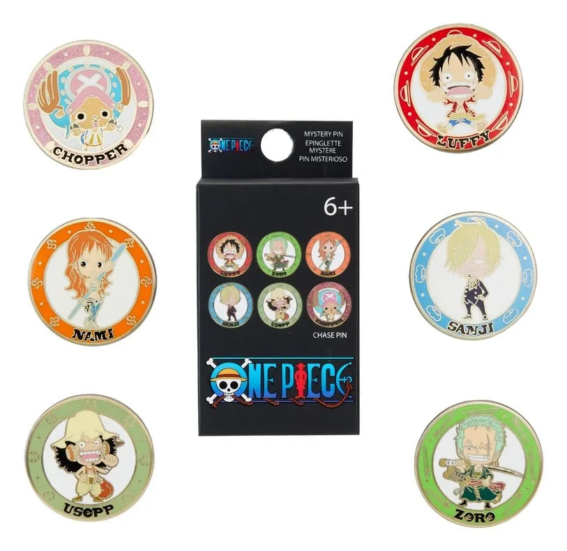 One Piece Mini Figures – 12 Blind Box Display 5 cm