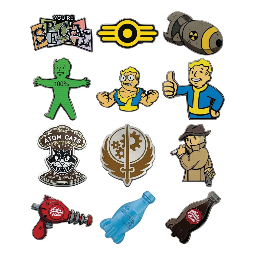 Fallout Mystery Pin Display – Volume 2 12-Pack