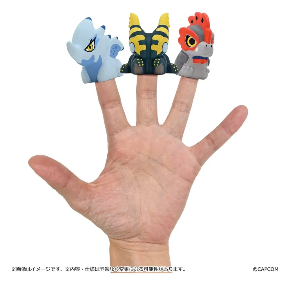 Monster Hunter Fingerpuppen – Vol. 3 8er-Set 4–6 cm 12