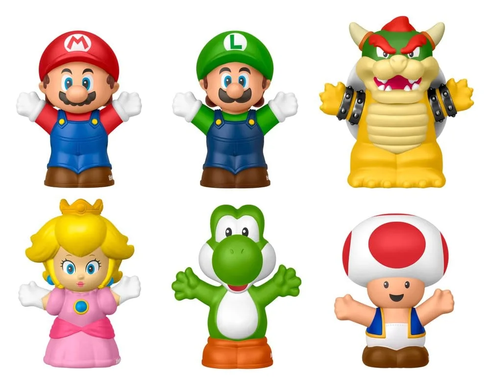 My Mario Mini Figures – Little People Collector 6-Pack 7 cm 1