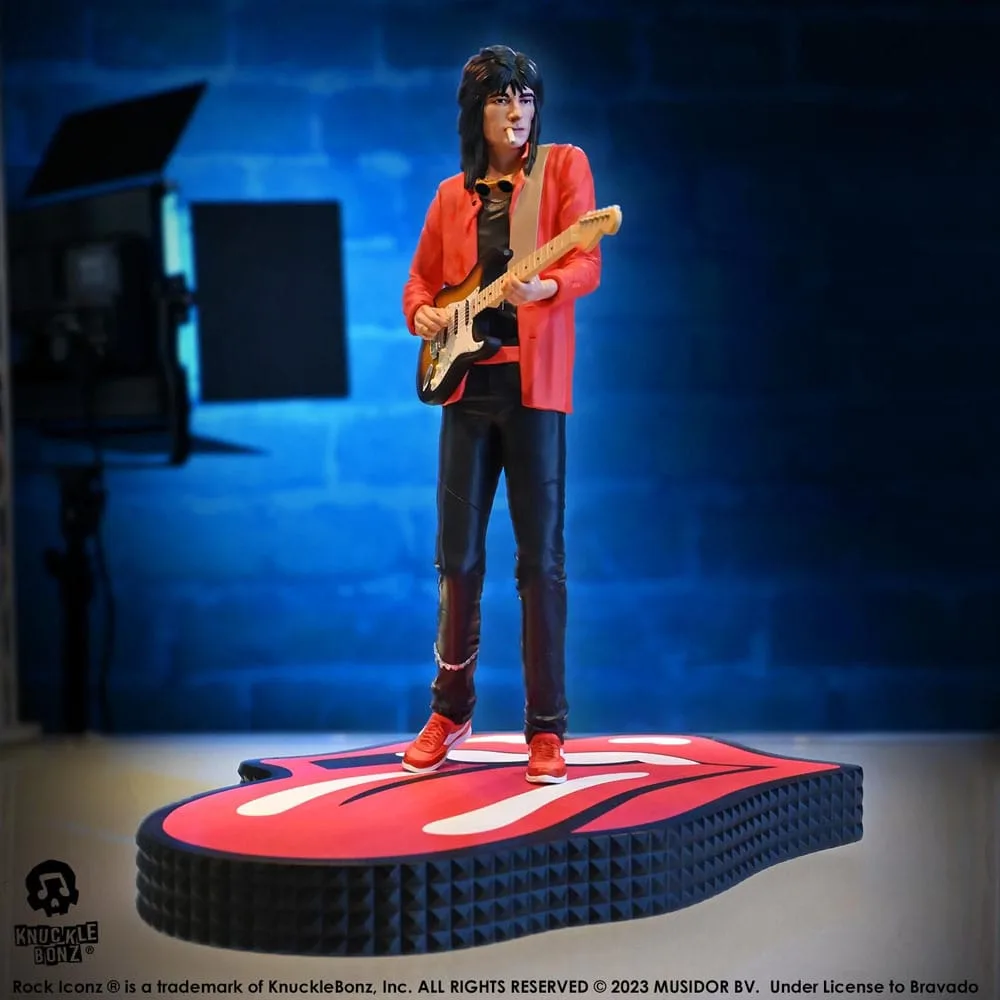 The Rolling Stones Statue – Ronnie Wood Tattoo You Tour 1981 22 cm 9