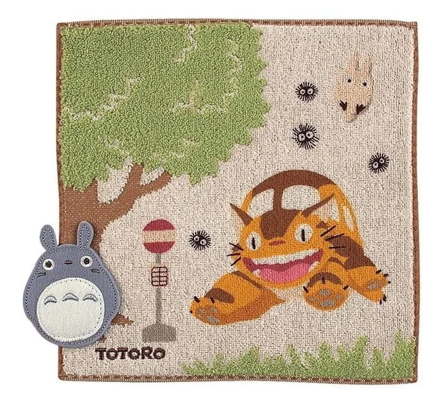 My Neighbor Totoro Mini Towel – Bus Stop 25 x 25 cm