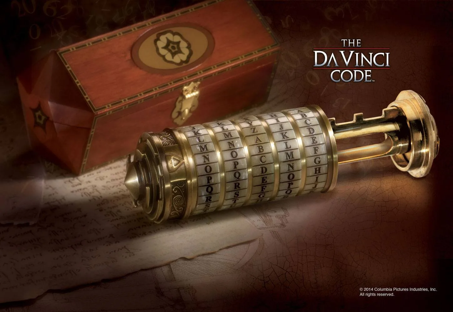 The Da Vinci Code Replica – Cryptex 1:1 15 cm