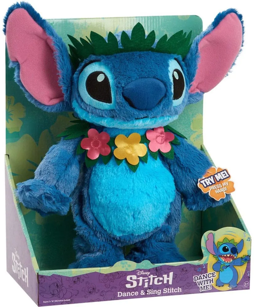 Lilo & Stitch Plush – Singing and Dancing Stitch 38 cm 4