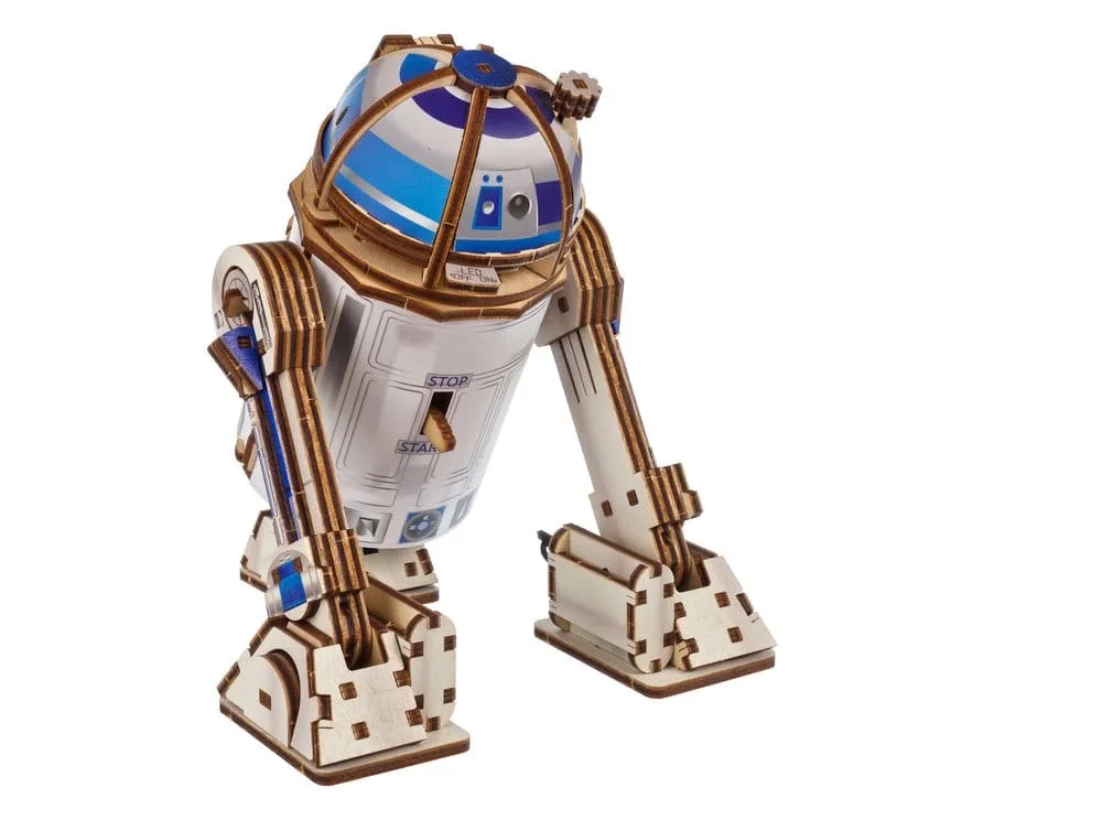 Star Wars Wooden Model Kit – Ugears R2-D2 12