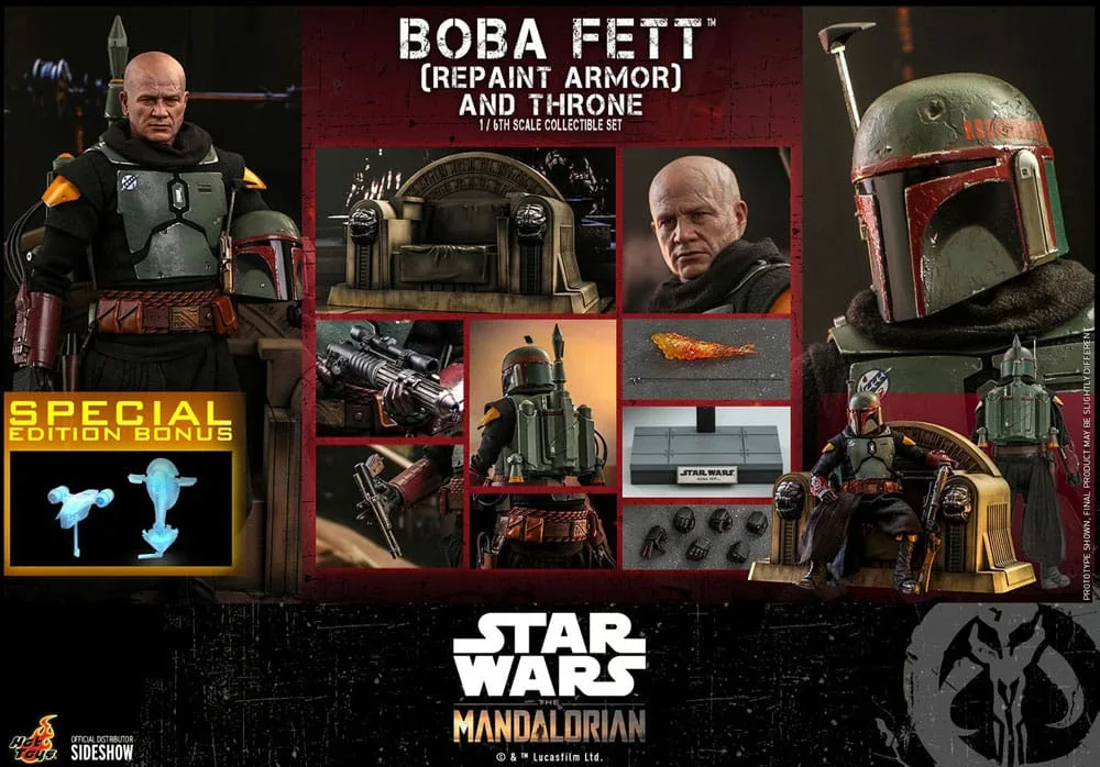 Star Wars Actionfigur – Boba Fett mit Thron Special Edition 30 cm 19
