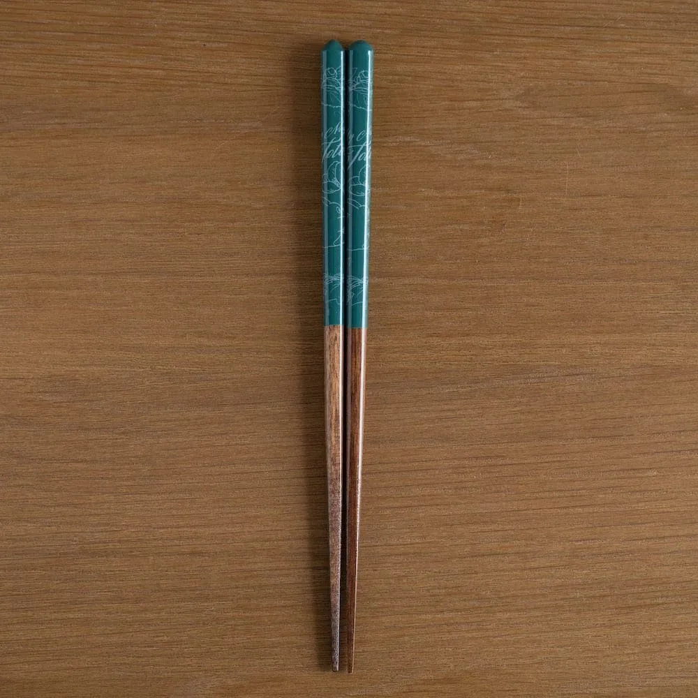 My Neighbor Totoro Chopsticks – Deep Green Sketches 21 cm