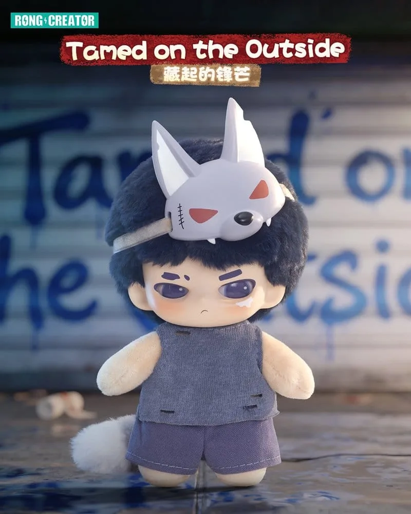 Neekyio Silent Beast Plush Keychains – Blind Box Display of 6 15 cm 5