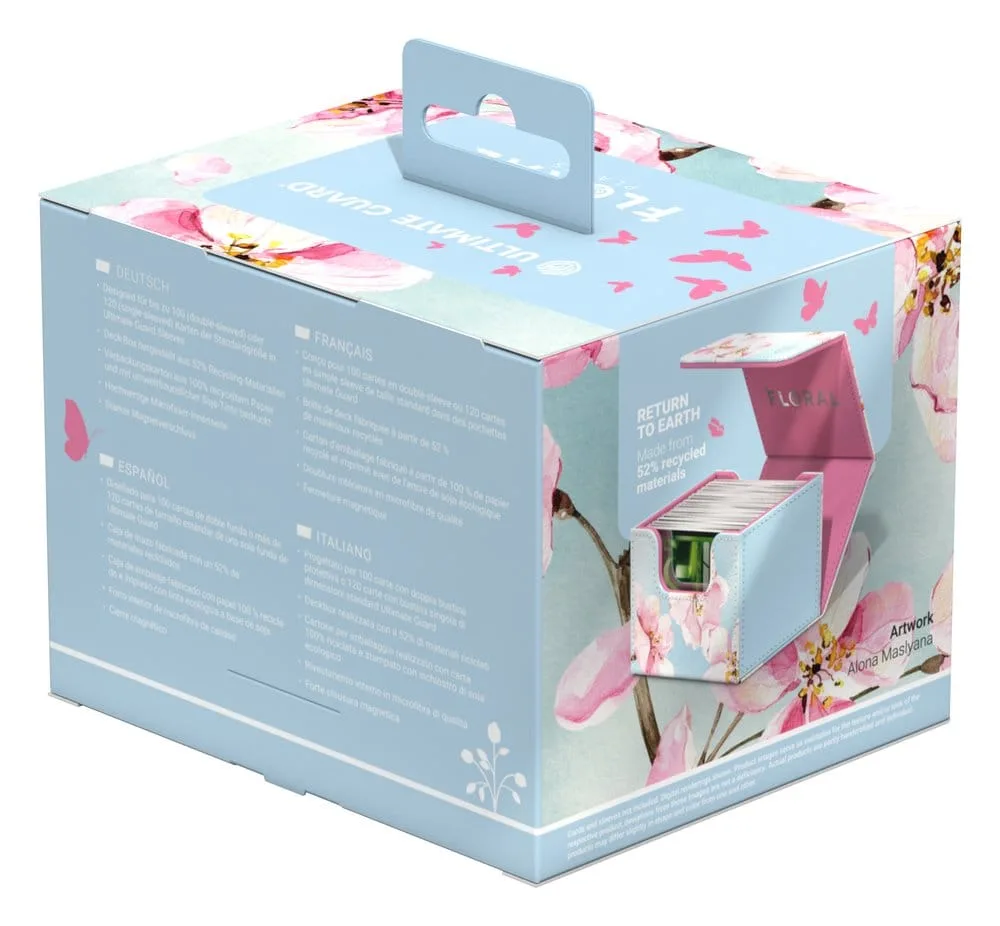 Ultimate Guard Deck Box – Sidewinder 100+ Xenoskin Cherry Blossom 10