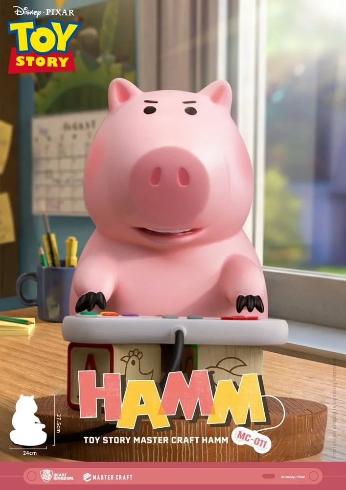 Toy Story Statue – Master Craft Hamm 28 cm