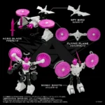 Microman Action Figure 3-Pack – Legacysoul Acroyear 2 2