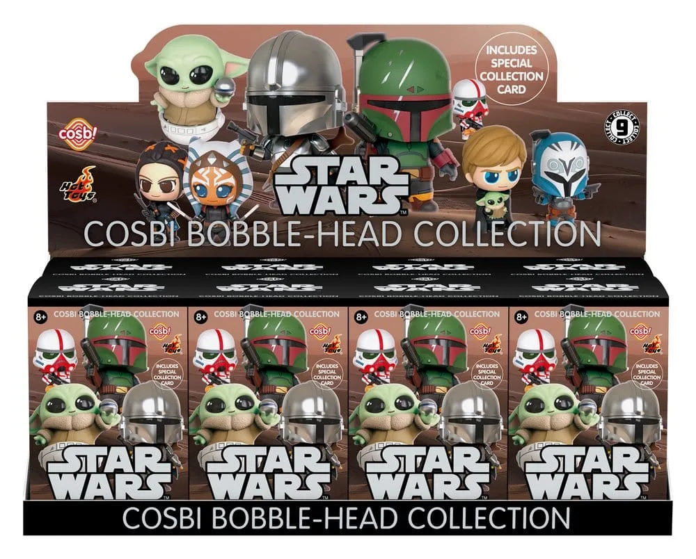 Star Wars Cosbi Mini Figures – Series 1 Blind Box 8-Pack 8 cm 1