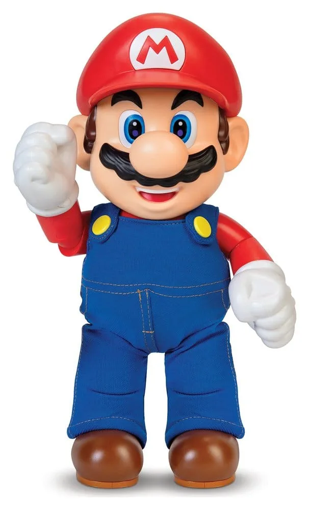 Super Mario Actiefiguur – It's-a-Me met geluid 36 cm 7