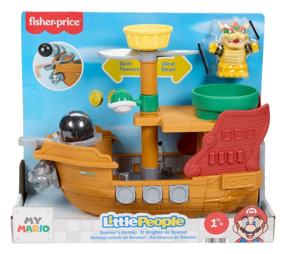Super Mario Speelset – Little People Bowser's Airship 5