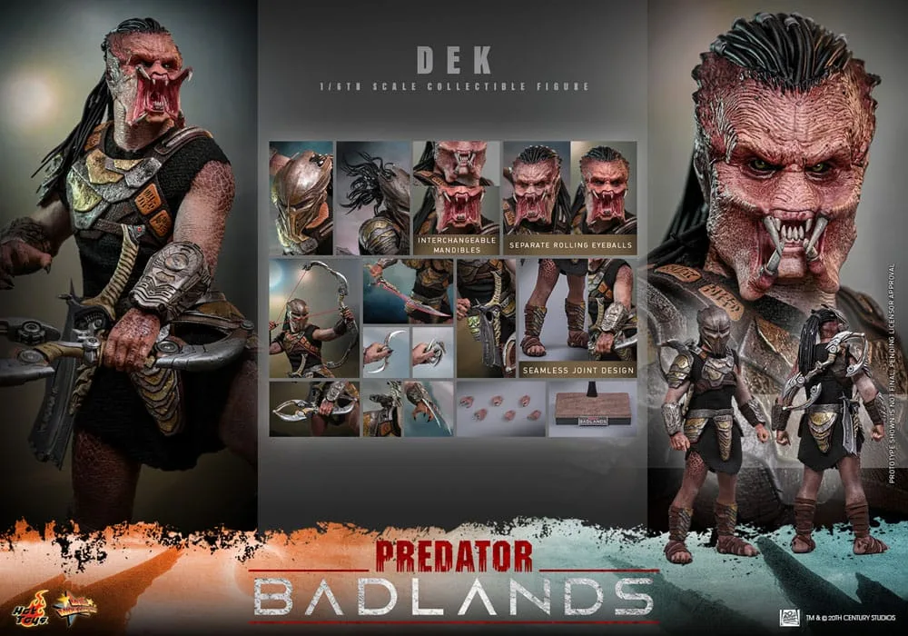 Predator Badlands Action Figure – Dek Movie Masterpiece 1/6 30 cm 21