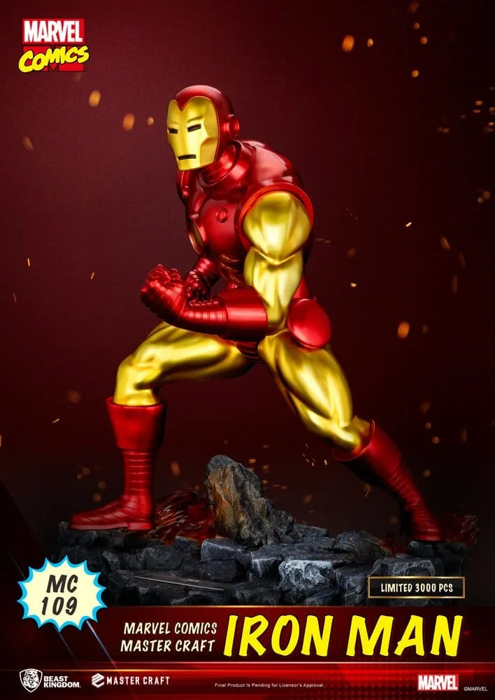 Marvel Comics Statue – Master Craft Iron Man 29 cm 3