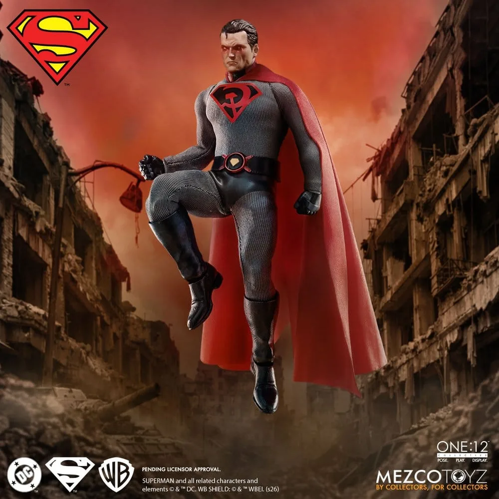 DC Comics Action Figure – One:12 Collective Superman Red Son 17 cm 7